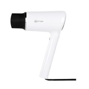 InStyler 7X Smart Hair Dryer 1500 Watt White 7x More Ions Light Weight New